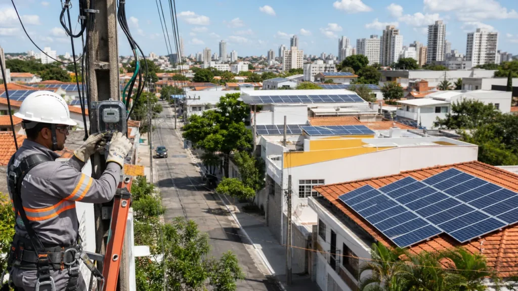 Instalação de micro e minigeração distribuída