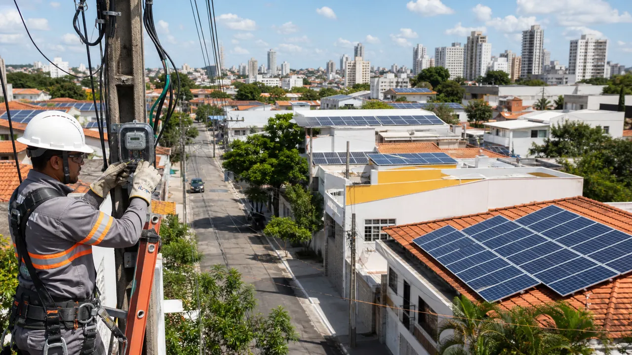 Energia gerada perto de quem consome: por que a MMGD já representa 7% da eletricidade brasileira